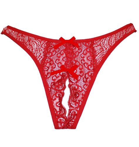 crotch opening|Dreamgirl Women's Open Crotch Lace Thong .